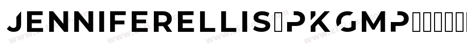 Jenniferellis-PKGmP字体转换