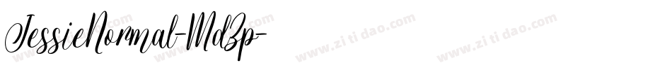 JessieNormal-MdZp字体转换