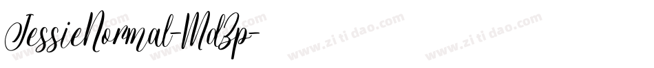 JessieNormal-MdZp字体转换