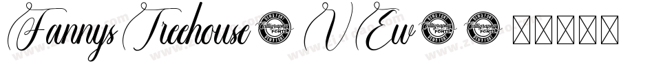 FannysTreehouse-VEw0字体转换
