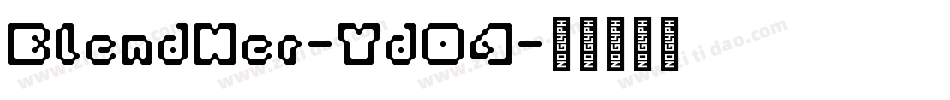 BlendHer-YdO4字体转换