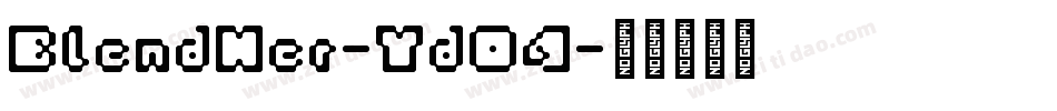 BlendHer-YdO4字体转换