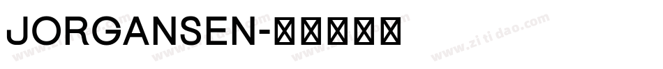 Jorgansen字体转换