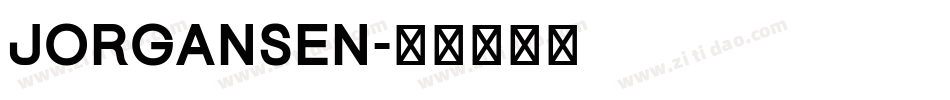 Jorgansen字体转换