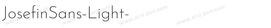 JosefinSans-Light字体转换 JosefinSans-Light字体转换