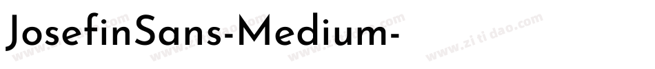 JosefinSans-Medium字体转换 JosefinSans-Medium字体转换