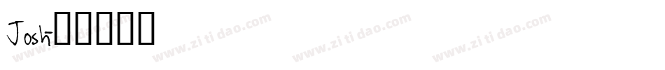 Josh字体转换