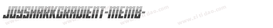 JoySharkGradient-MemB字体转换 JoySharkGradient-MemB字体转换