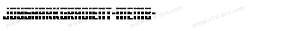 JoySharkGradient-MemB字体转换 JoySharkGradient-MemB字体转换