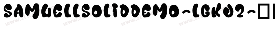 SamuellSolidDemo-lgKJZ字体转换