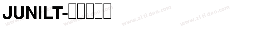 JUNILT字体转换