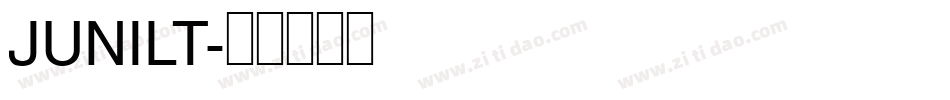 JUNILT字体转换