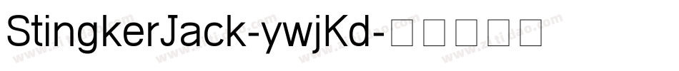 StingkerJack-ywjKd字体转换