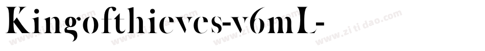 Kingofthieves-v6mL字体转换