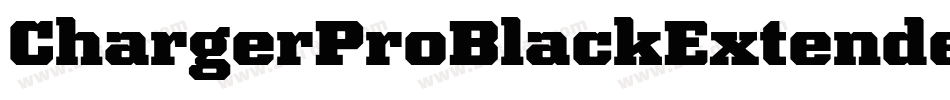 ChargerProBlackExtendedOblique-BARB字体转换