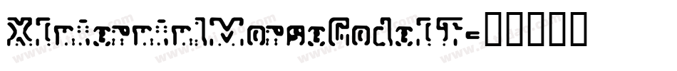 XInterntnlMorseCodeIT字体转换