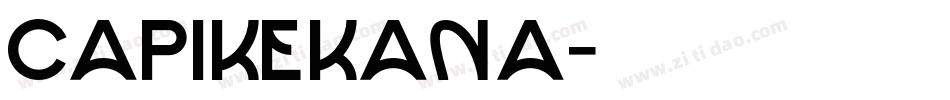 CapikeKana字体转换