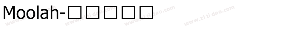 Moolah字体转换