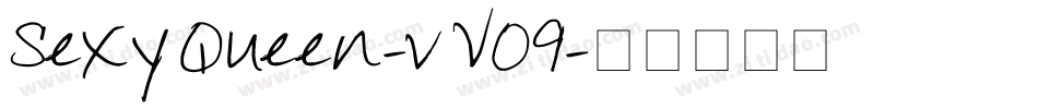 SexyQueen-vVO9字体转换