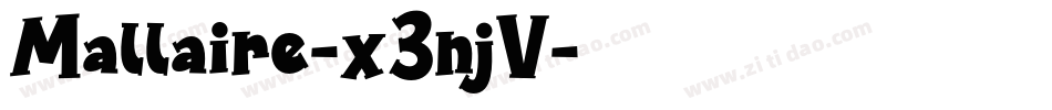 Mallaire-x3njV字体转换