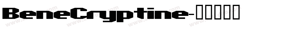 BeneCryptine字体转换