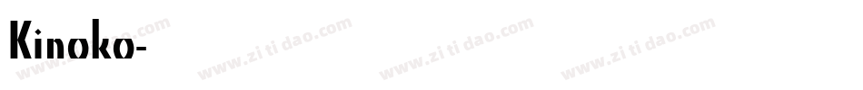Kinoko字体转换