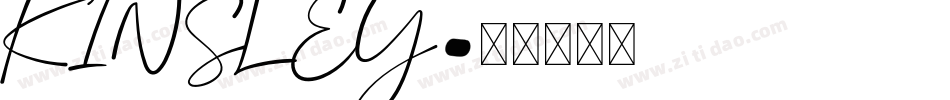 KINSLEY字体转换
