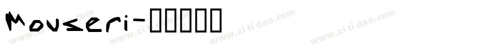 Mouser_i字体转换