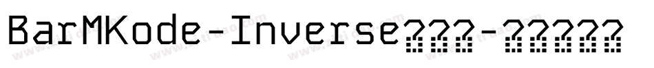 BarMKode-Inverse手机版字体转换