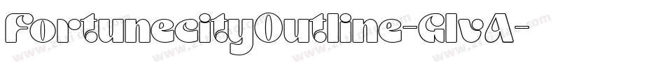FortunecityOutline-GlvA字体转换