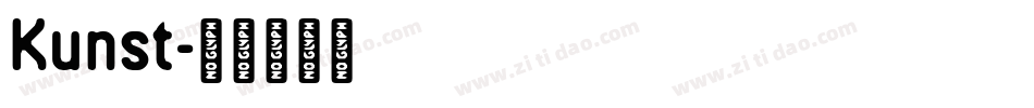 Kunst字体转换