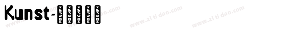 Kunst字体转换