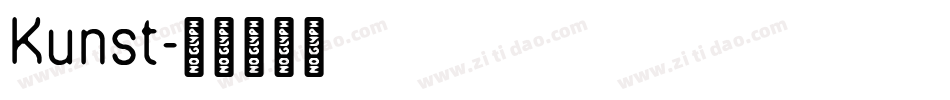 Kunst字体转换