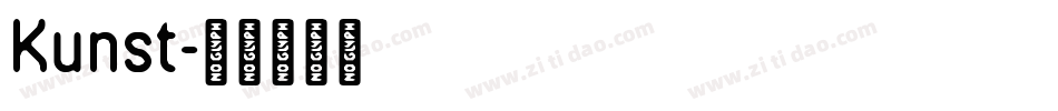 Kunst字体转换