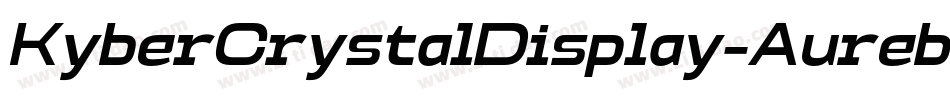 KyberCrystalDisplay-Aurebesh字体转换