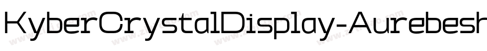 KyberCrystalDisplay-Aurebesh字体转换