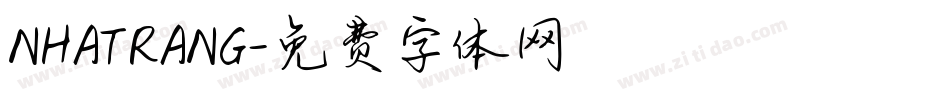 NHATRANG字体转换
