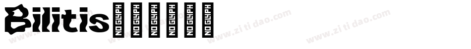 Bilitis字体转换