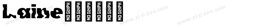 Laine字体转换