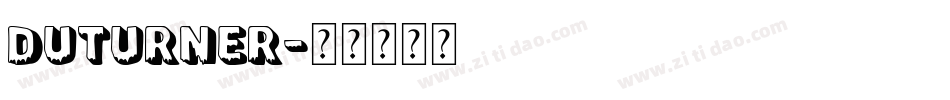 DuTurner字体转换