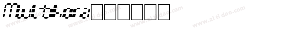 Multihora字体转换