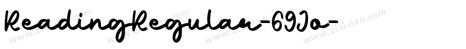 ReadingRegular-69Jo字体转换