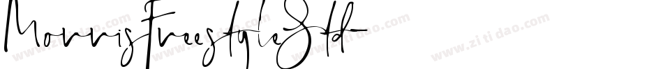 MorrisFreestyleStd字体转换