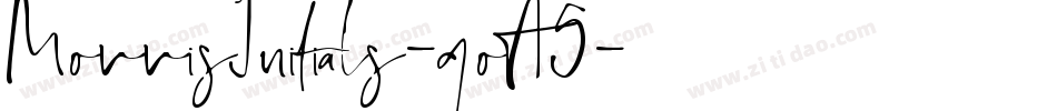 MorrisInitials-qoA5字体转换