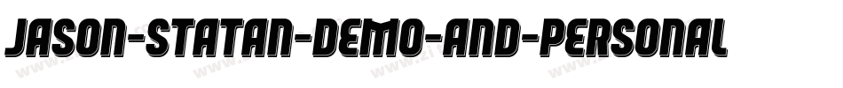 Jason-Statan-Demo-and-Personal-Use-3字体转换
