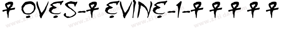 Loves-Devine-1字体转换