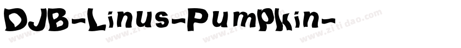 DJB-Linus-Pumpkin字体转换