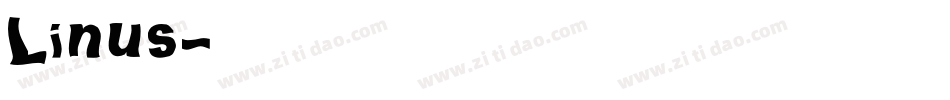 Linus字体转换