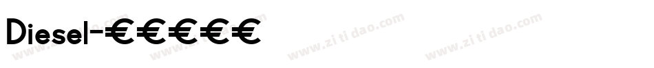 Diesel字体转换