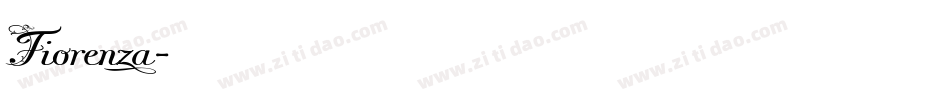Fiorenza字体转换